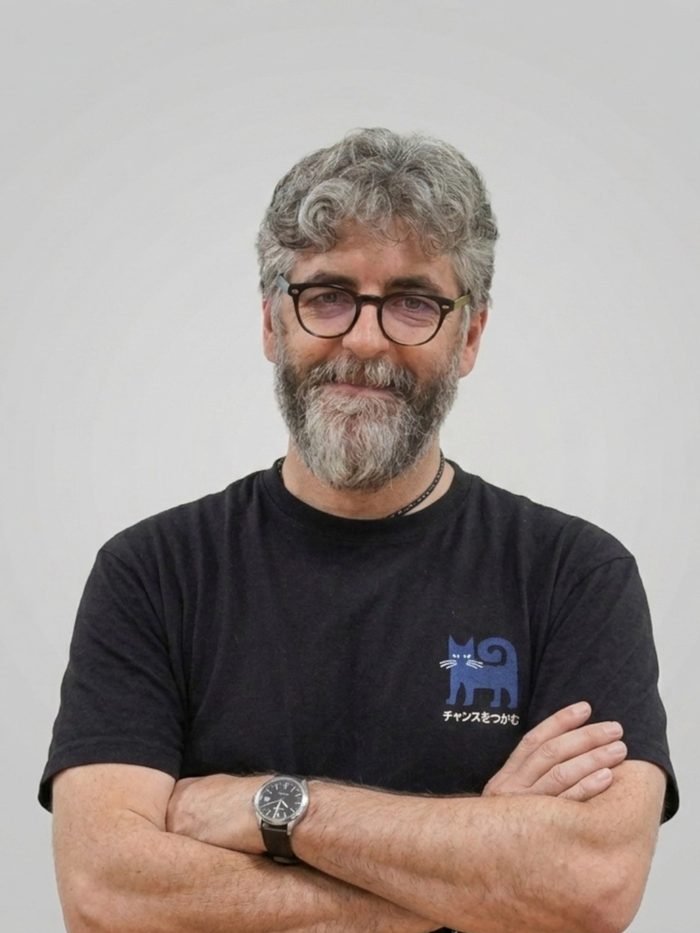 Portrait de Domenico Di Siena, auteur et éditeur de Design Civique